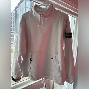Stone Island White/beige Sweater Size Small